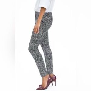 Faded Glory Gray Patterned Skinny Pants - Size XS